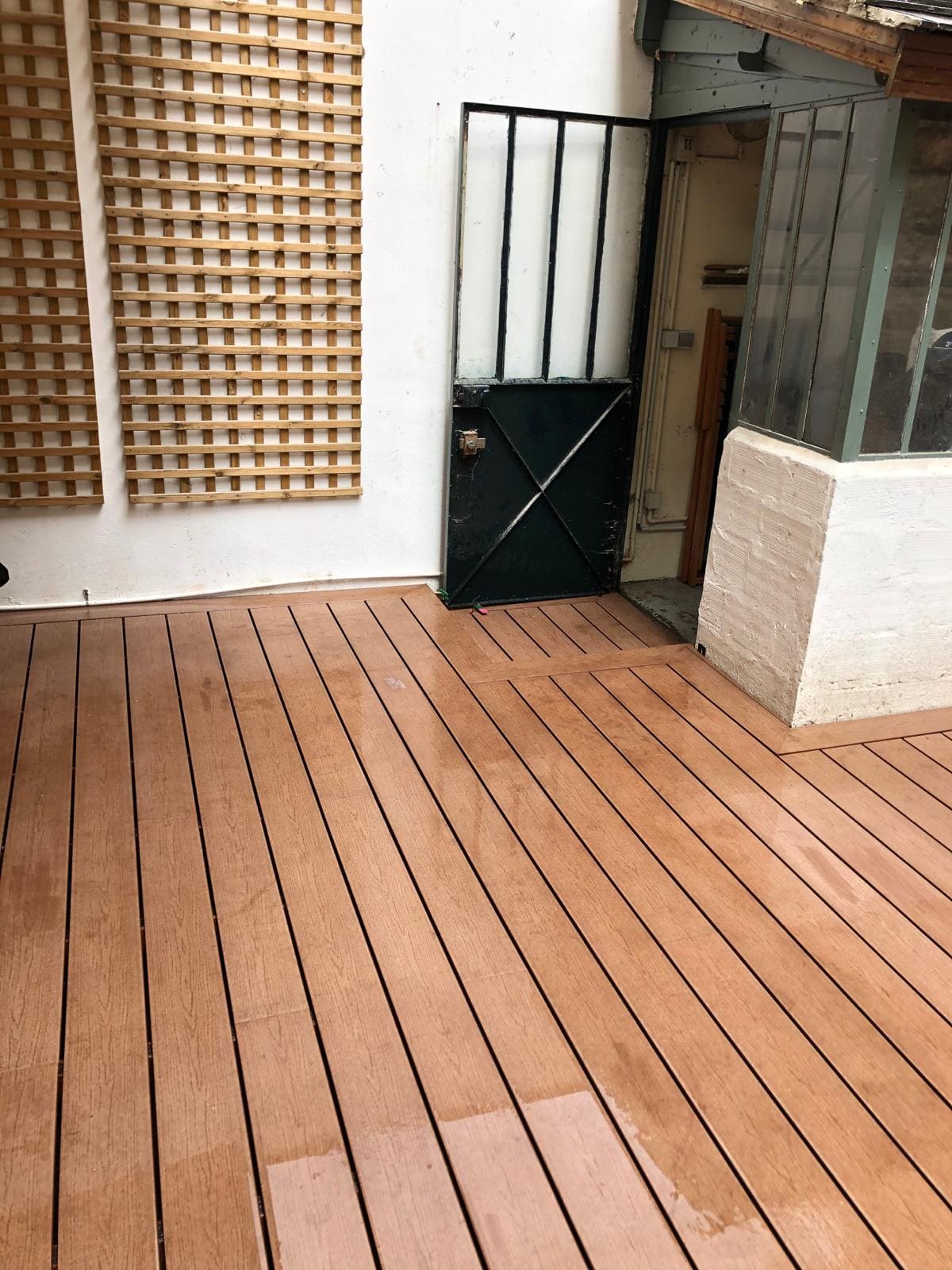 Une terrasse en bois
